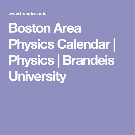 Brandeis Academic Calendar 2025 | dev.onallcylinders.com