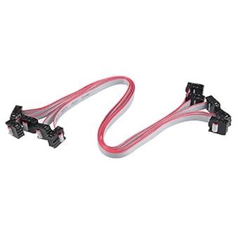 uxcell 5pcs,IDC 6 Pins Connector Flat Ribbon Cable Female Connector ...