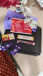 Archies Combo of 2 Rudraksh Rakhi, Roli Tilak & 2 Kitkat Chocolates for ...