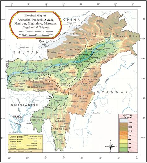 Geography Of North East India at Dora Wagner blog