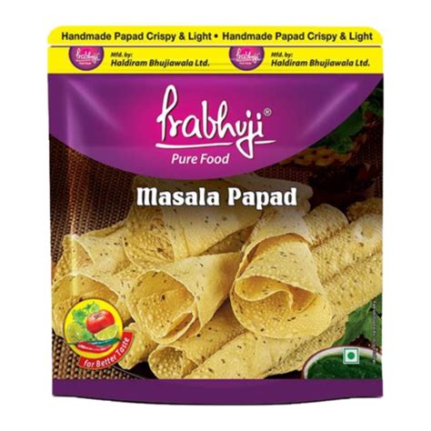 Masala Papad 200g Prabhuji Pure Food – JITCO