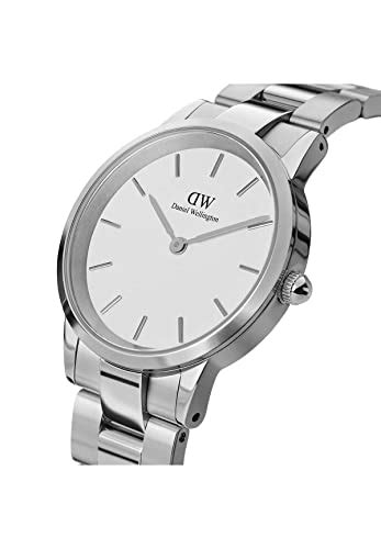 Buy Daniel Wellington Iconic Link 32mm Silver at Amazon.in