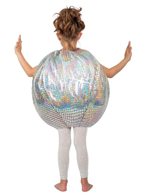 Girls' 1970's Disco Ball Costume