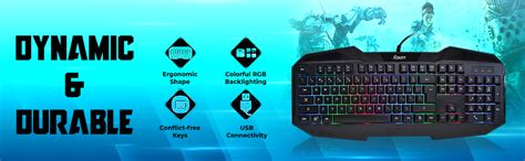 Amazon.in: Buy Foxin FGK-902 RGB Backlit Gaming Keyboard (Black) Online ...