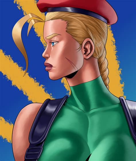 Cammy profile view by Phoenox13 on DeviantArt