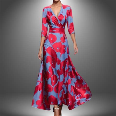 Leigh - Printed Wrap Dress – Mary's Boutique Malibu