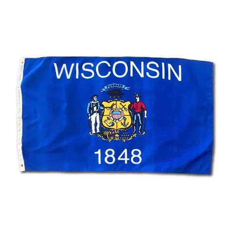 Buy Outdoor State of Wisconsin Polyester Flags | Fly Me Flag