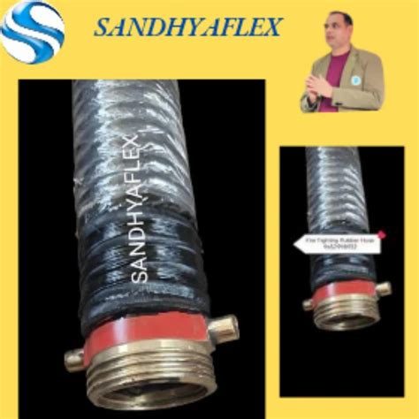 Fire Fighting Rubber Suction Hose with Fitting - Fire Fighting Rubber ...