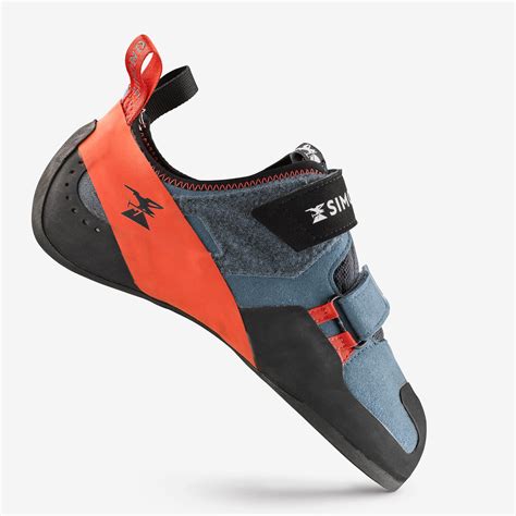 Men’s climbing shoe - vertika blue/red SIMOND | Decathlon
