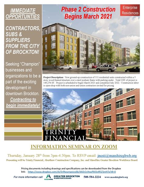 Enterprise Residences - Contractors, Subs & Suppliers From The City of ...