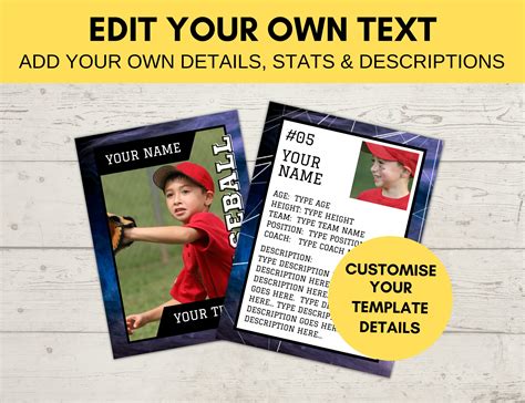 Editable Baseball Card Template 的图像结果