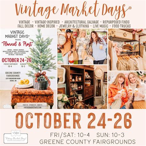 Vintage Market Days Dayton- Cincinnati, Greene County Fairgrounds ...