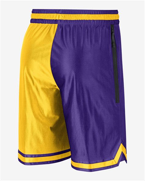 Los Angeles Lakers Courtside Men's Nike Dri-FIT NBA Graphic Shorts. Nike ID