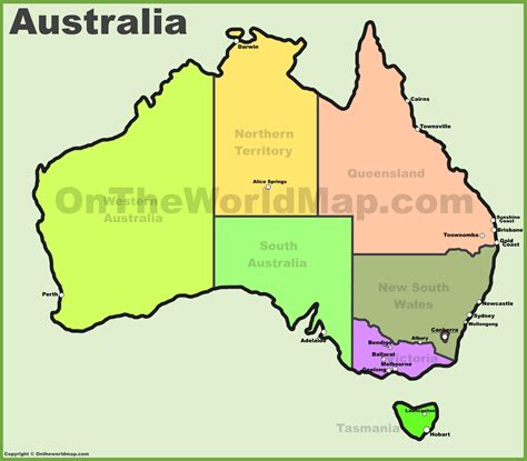 Australia Maps | Map of Australia