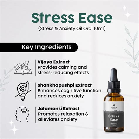 Stress Ease Oil – Namaste Organics