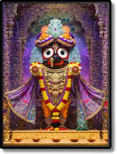 HitechMart Jagannath Laminated Photo Religious Frame Price in India ...