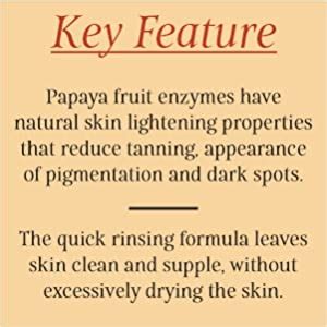 Glamveda Papaya Anti Tan and Glow Foaming Face Wash, Orange, 150 ml ...