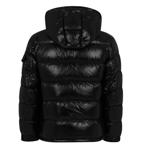 Moncler Men's Maya Waterproof Down Detachable Hood Short Puffer Jacket ...