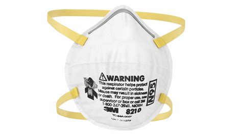 Particulate Respirator 3M 8210 N95 3D model | 3D Molier International