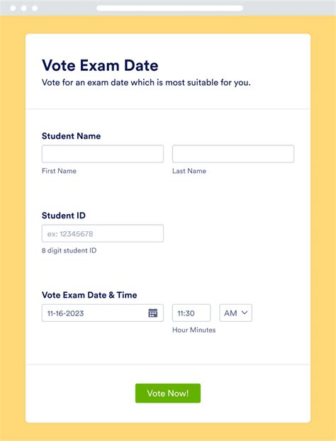Voting Form 的图像结果