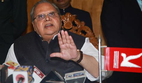 J&K: Malik defends assembly dissolution, alleges 'lot of horse-trading ...