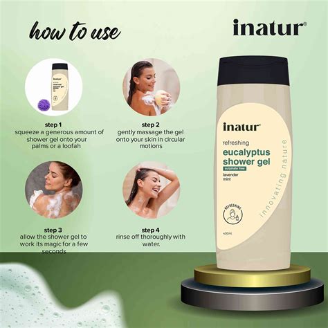 Buy Eucalyptus Shower Gel - 400ml | inatur – Inatur