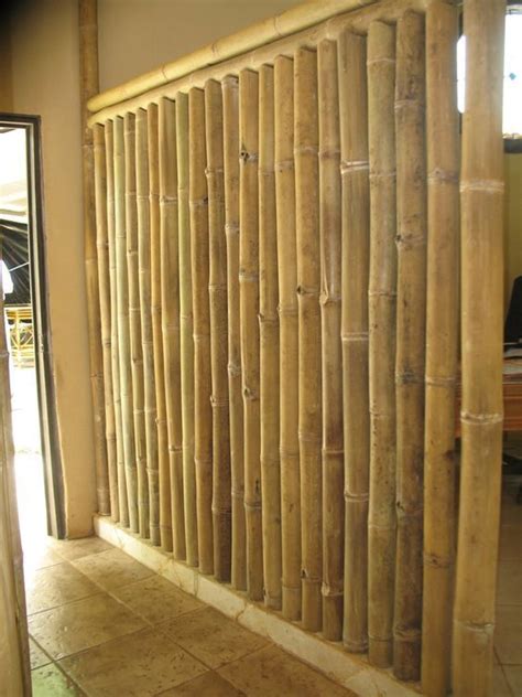 division de bambu: | Bamboo room divider, Bamboo house, Bamboo decor