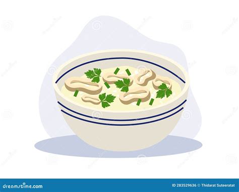 Seafood Porridge,Boiled Rice Soup. Thai Traditional Rice Soup with ...