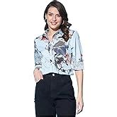 Buy FUNDAY FASHION Women Regular Fit Solid Casual Shirt (Small, Black ...