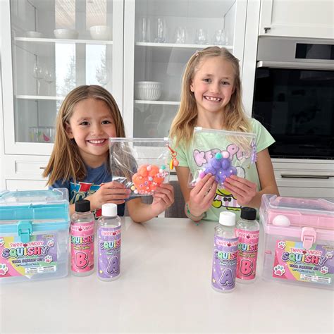 Taba Squishy Kit - Make up to 4 Paw Print Squishy Toys, Squishy Making ...