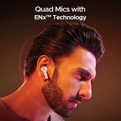 boAt Airdopes 200 Plus with 100 HRS Playback, Quad Mics ENx Technology ...