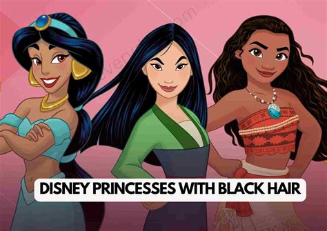 Disney Characters With Dark Hair