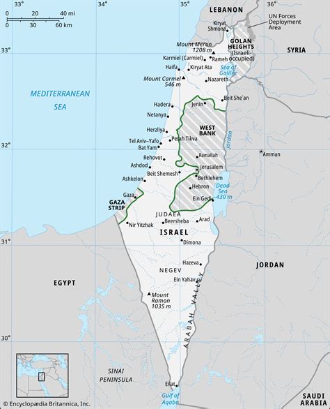 Israel Map