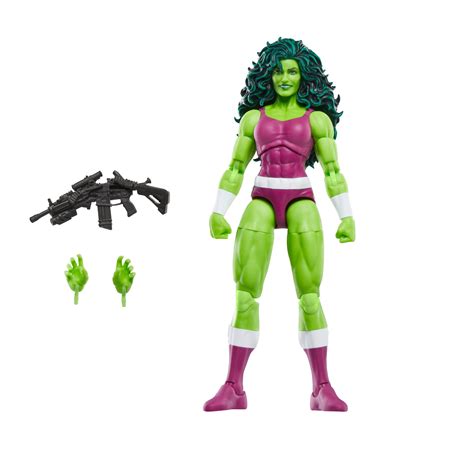 Classic Marvel Comics She-Hulk Joins Iron Man Marvel Legends Wave