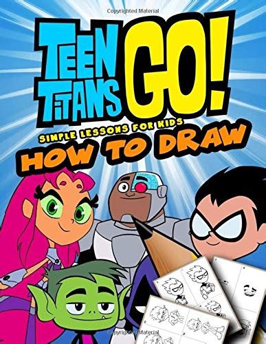 How To Draw Teen Titans Go Simple Lessons For Kids | Desertcart INDIA