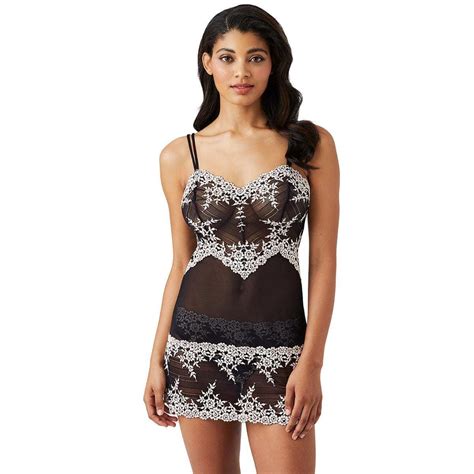 Embrace Lace Non Padded Non Wired Bridal Wear Short Lace Babydoll Chem ...