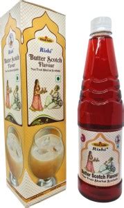 rishi Premium Butter Scotch Falooda Sharbat Syrup/ Butter Scotch ...