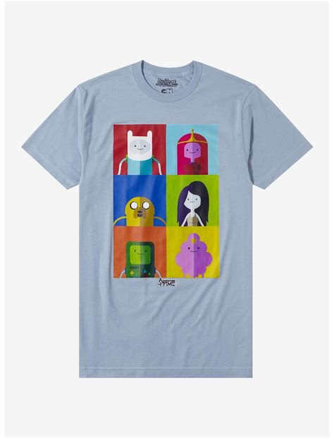 Adventure Time Character Grid T-Shirt | Hot Topic
