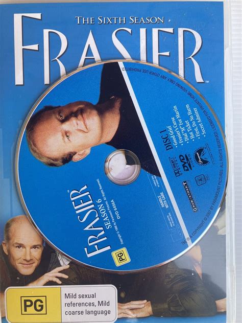 frasier sixth season rated PG region 4 dvd pre owned | eBay