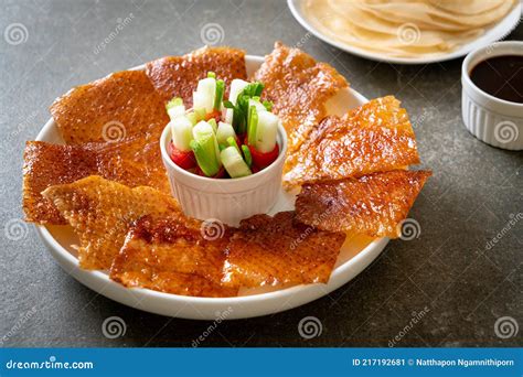Peking Duck - Chinese food stock image. Image of asian - 217192681