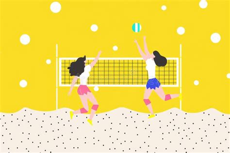 Aften and River engaged in a game of strip volleyball game