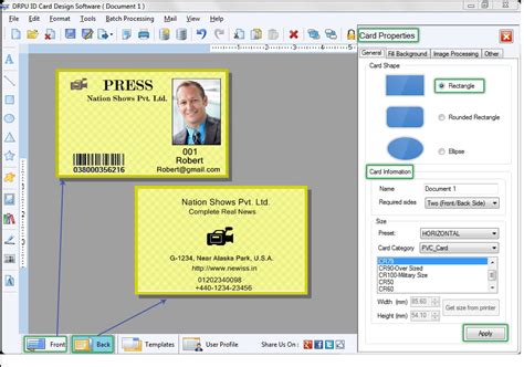Download mp4: Id card design software free download full version