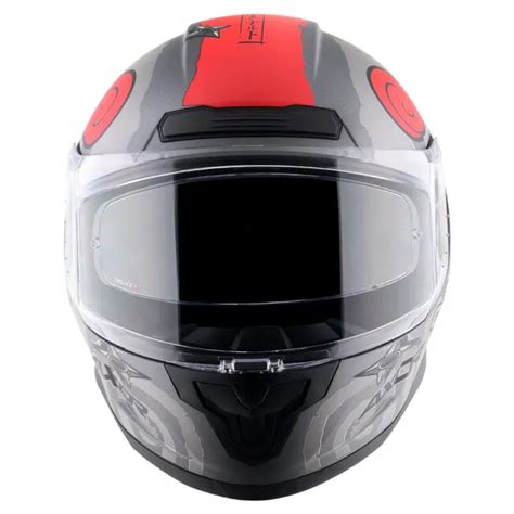 AXOR Saber Naruto Dull Black Orange Full Face Helmet – Sparkly Helmets