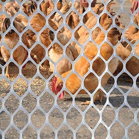 TORIS Plastic Chicken Wire Mesh Hexagonal Plastic Poultry Netting ...