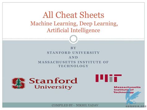 Kurzanleitungen für KI von MIT und Stanford, um Ihre KI-, ML- oder Deep ...