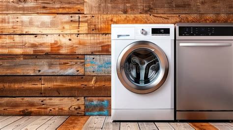 Side-by-Side Top-Load Washer and Dryer Background Aesthetic