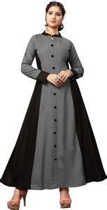 MOKSHA ENTERPRISE Women Solid Flared Kurta - Buy MOKSHA ENTERPRISE ...