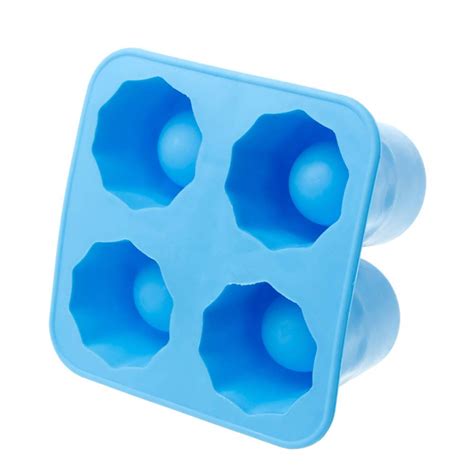 Buy Wishbone Silicon 4 Glass Cup Shaped Ice Shot Glass Maker Mould Ice ...