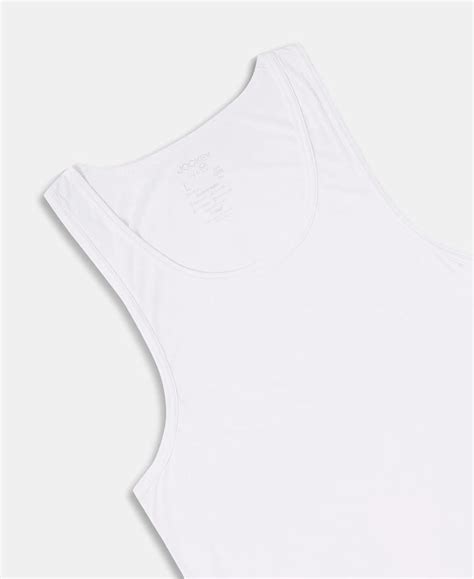 Buy Bamboo And Tencel Modal Blend Sleeveless Vest With Extended Length ...