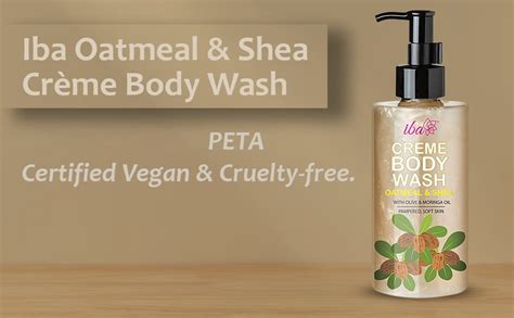 Buy Iba Oatmeal & Shea Crème Body Wash | No Parabens No Sulfates | For ...